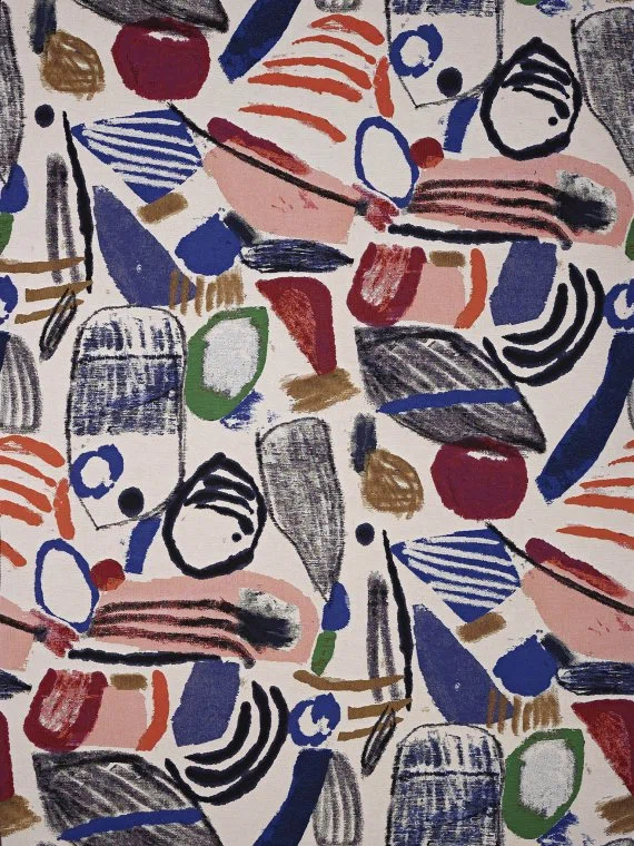 Tissu La Toile du Peintre - Pierre Frey en vente chez Atelier Anne Lavit Lyon